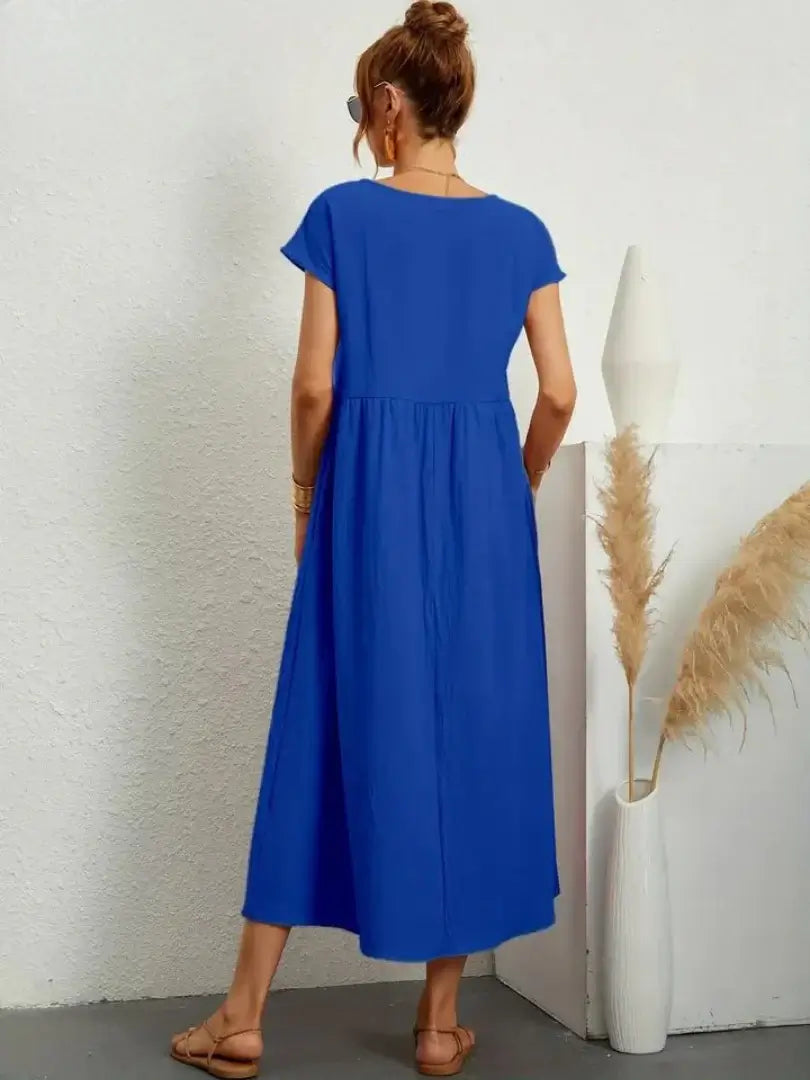 Thalia | Midi Dress with Pockets