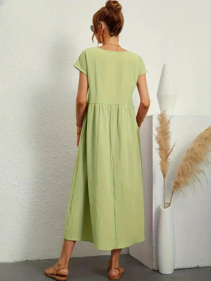 Thalia | Midi Dress with Pockets