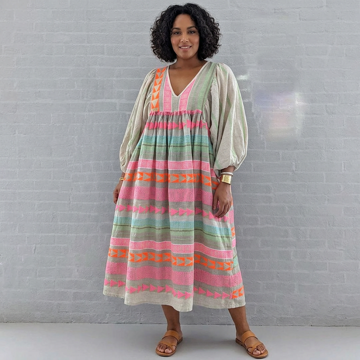 Jessenia - Comfortable Boho Dress