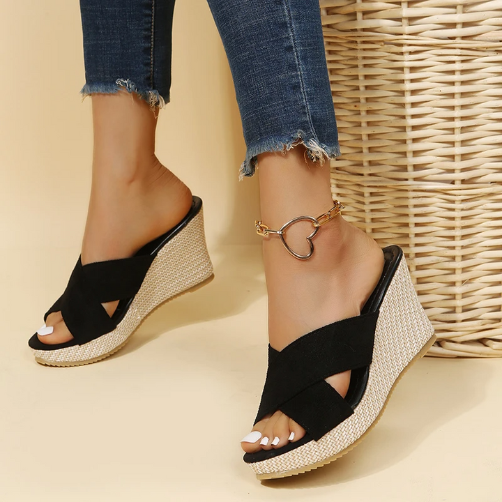 CONNIE – ORTHOPAEDIC WEDGE SANDALS