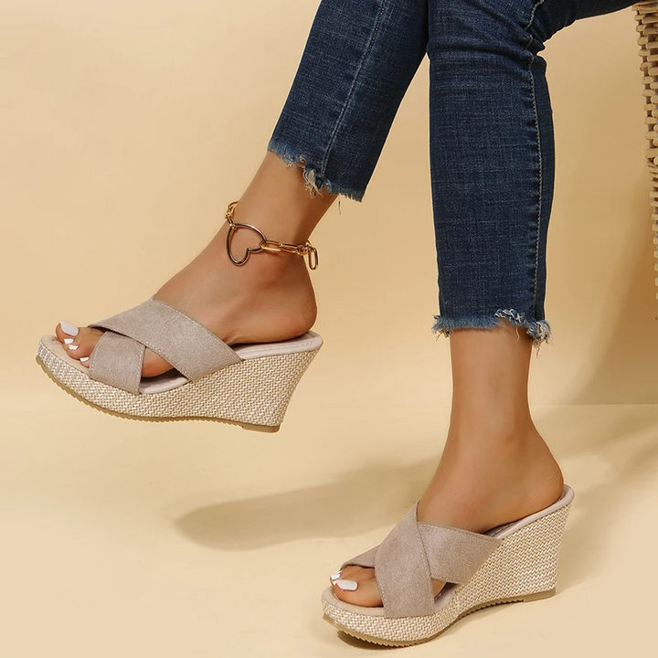 CONNIE – ORTHOPAEDIC WEDGE SANDALS