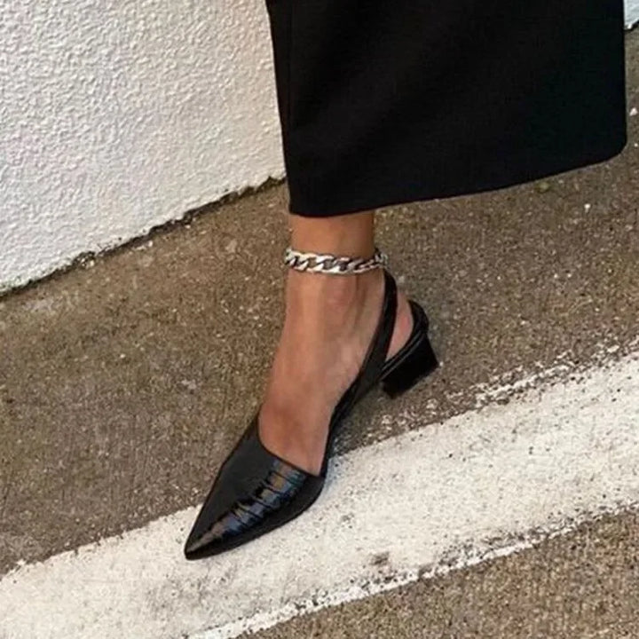 Elara | Elegant Slingback Pumps for All Day Comfort