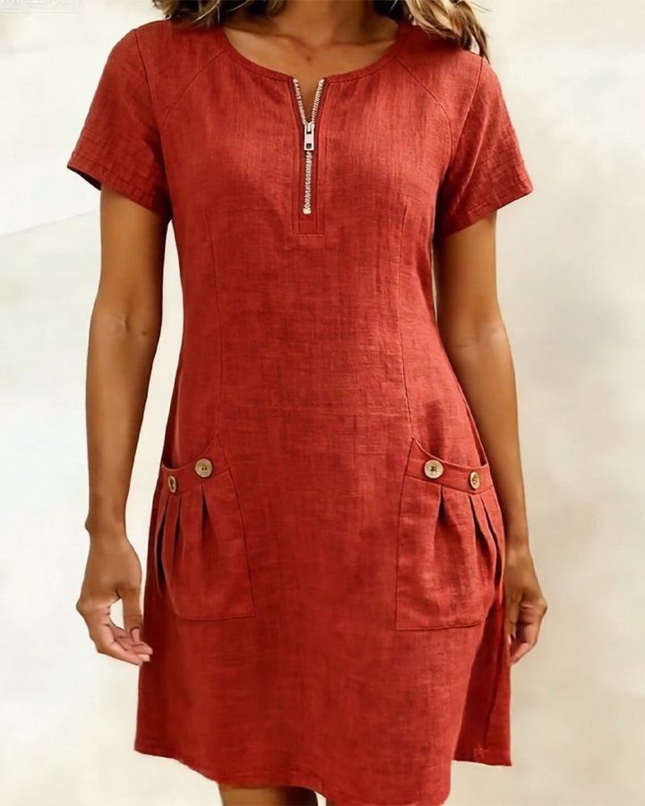 Lina Dress — Everyday Natural Elegance