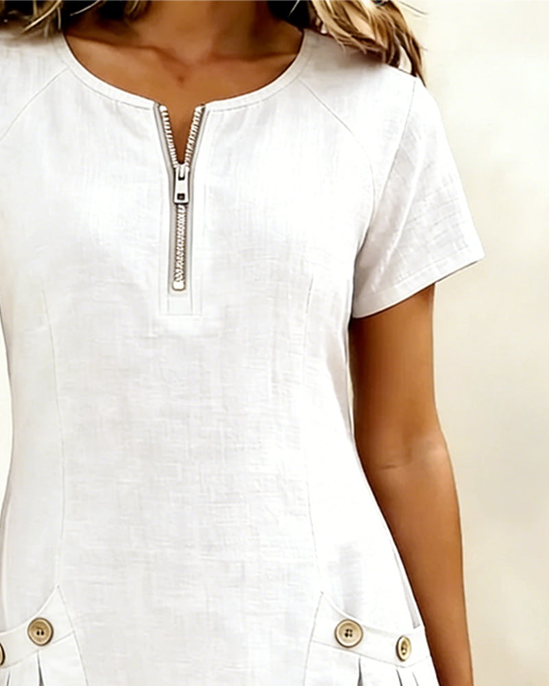 Lina Dress — Everyday Natural Elegance