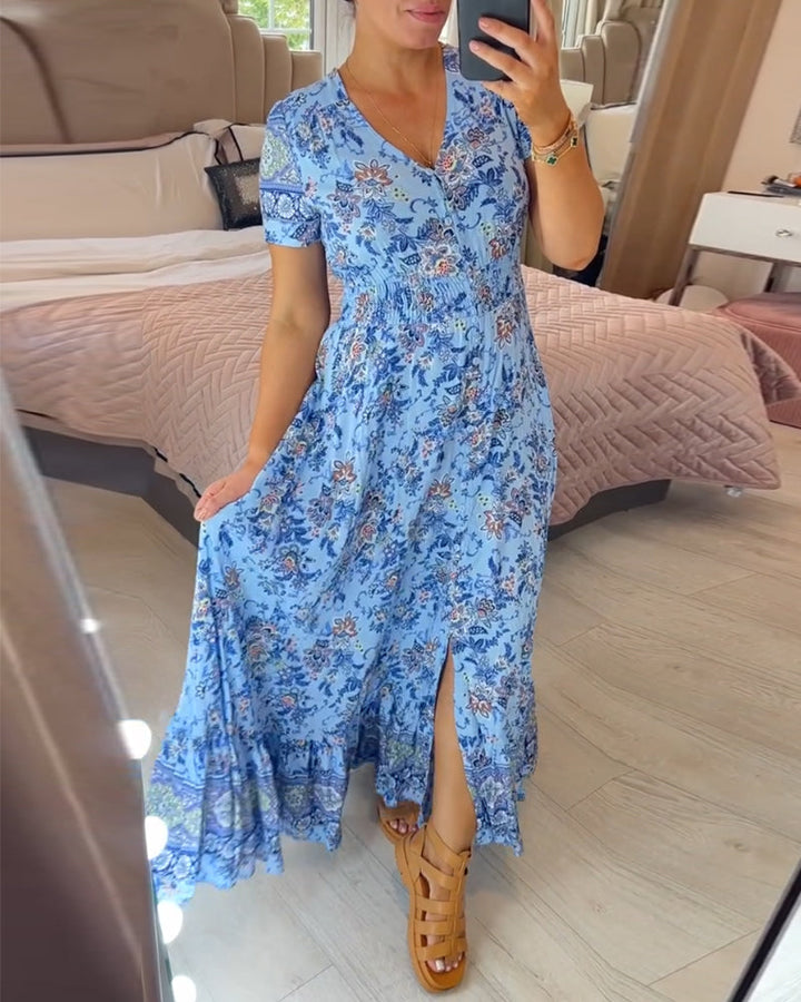 HARRIET – FLORAL MAXI DRESS