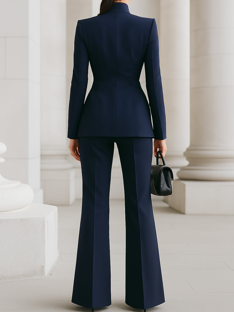ALINA – ELEGANT BLAZER & TROUSER SUIT SET