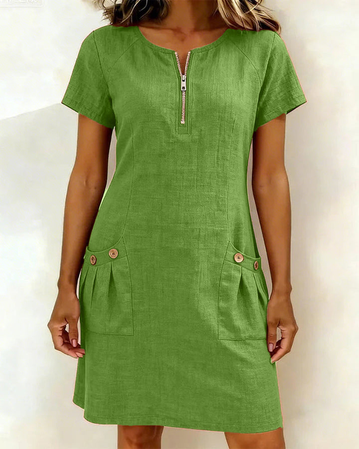 Lina Dress — Everyday Natural Elegance