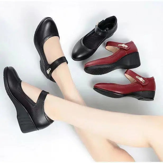 Roxanna | Elegant Comfort Shoes with Supportive Mid-Heel