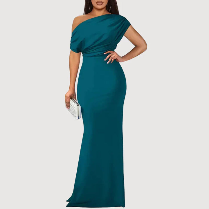 JASMINE – ONE-SHOULDER MAXI DRESS