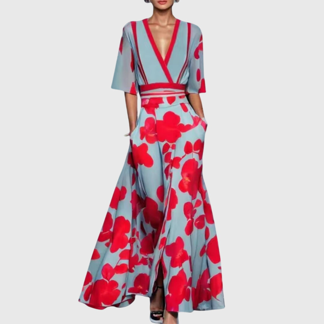 ALORA – FLORAL MAXI DRESS