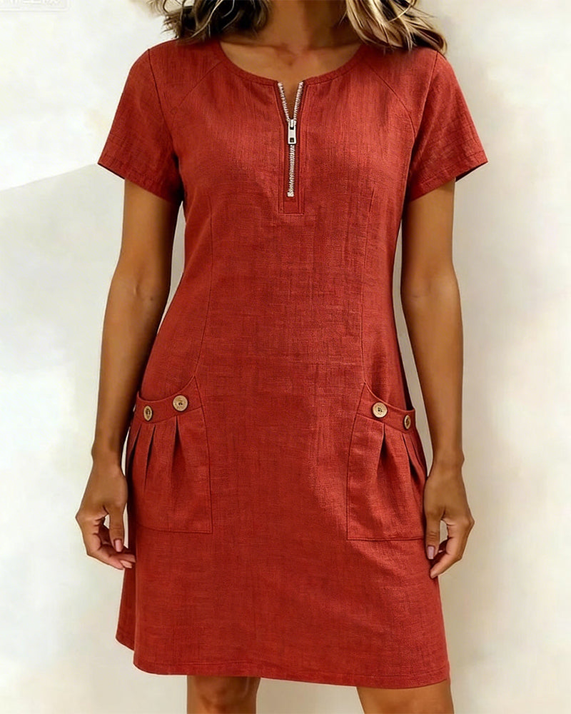 Lina Dress — Everyday Natural Elegance