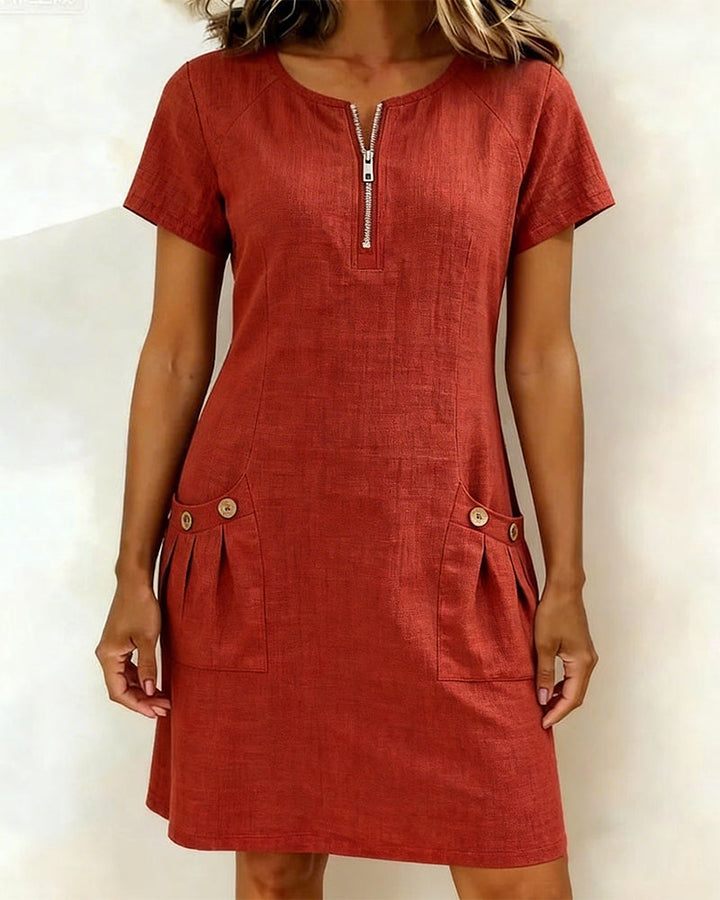 Lina Dress — Everyday Natural Elegance