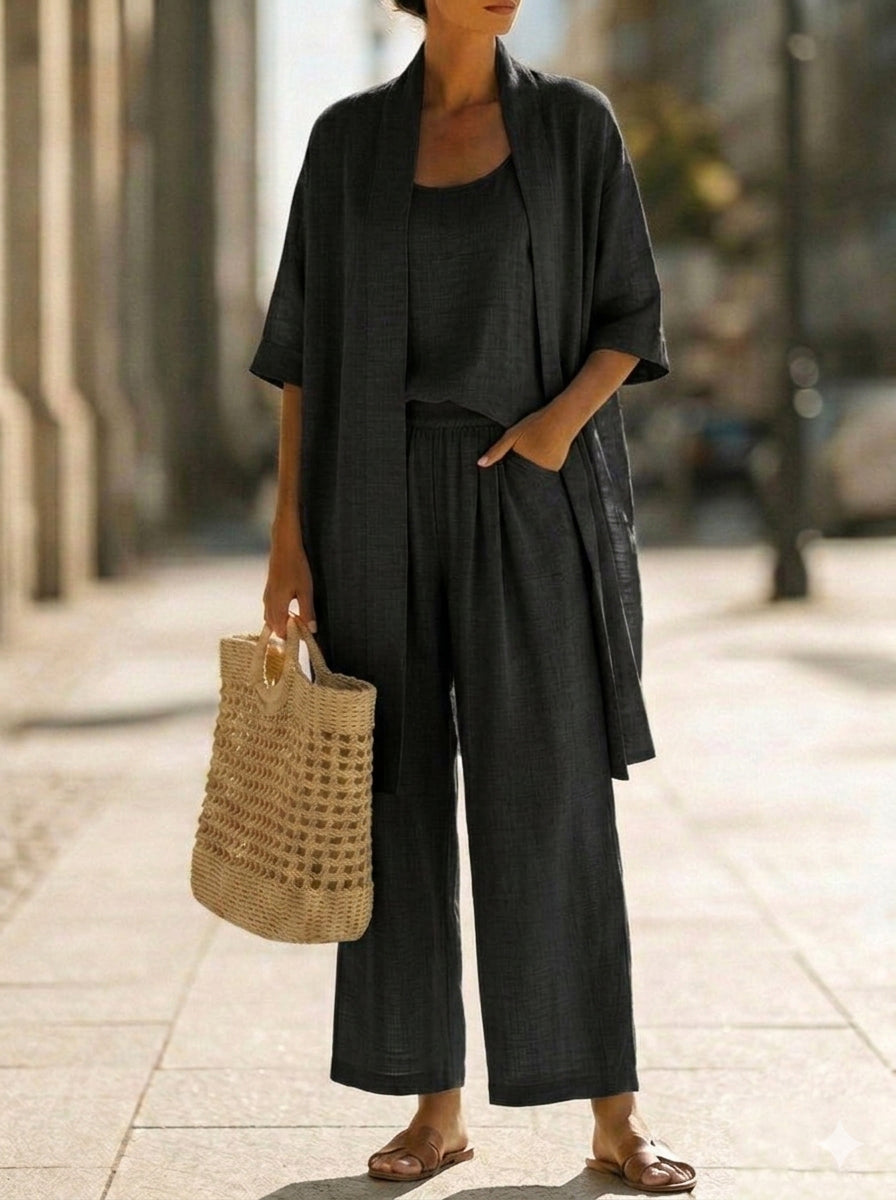 Beatrice | Lightweight Linen Set